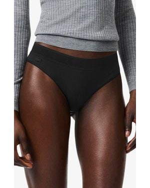 Lacoste Solid Briefs - Black