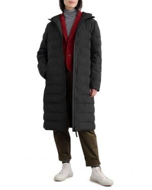 Seasalt Cornwall Keser Waterproof Hooded Puffer Coat - Black