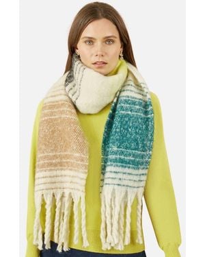Yumi' Super Fluffy Scarf - Green