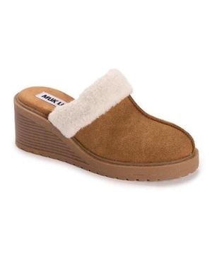 Muk Luks Sophia Mule - Brown
