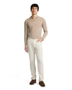 Onia Stretch Cord 5 Pocket Pant - Natural