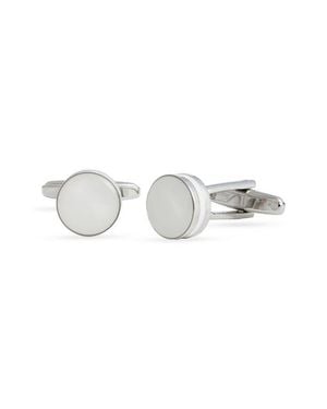 Eterna Ollie Cuff Links - White