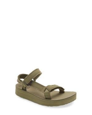 Teva Midform Universal Canvas Sandal - Green