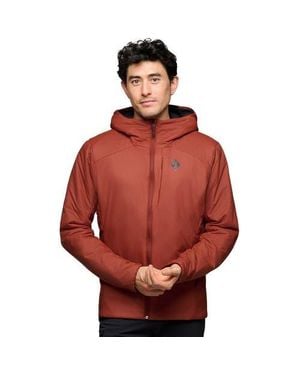 Black Diamond First Light Hybrid Hooded Jacket - Red