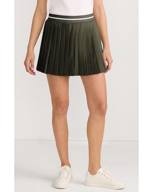 Lands' End Active Woven Pleated Skort - Green