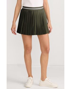 Lands' End Active Woven Pleated Skort - Green