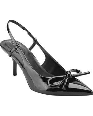 Bandolino Margla Faux Leather Slingback Pump - Black