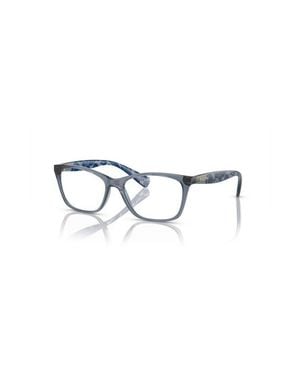 Ralph 52Mm Cat Eye Optical Glasses - Blue