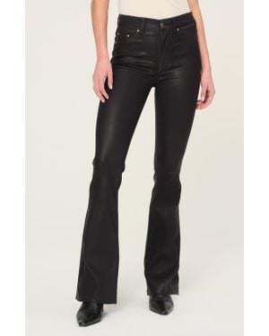 DL1961 Bridget Instasculpt High Waist Coated Bootcut Jeans - Black