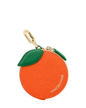 Maison De Sabre The Sabrémoji Fruit Coin Purse - Orange