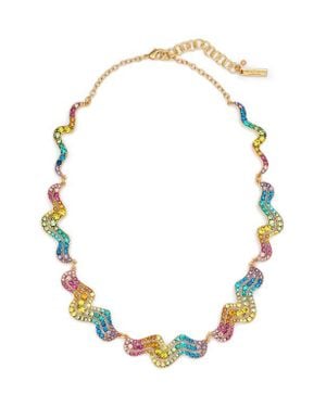 Kurt Geiger Wave Collar Necklace - Metallic