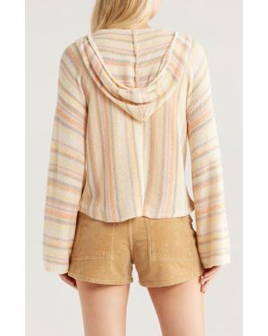 Billabong Baja Beach Stripe Hoodie - Natural