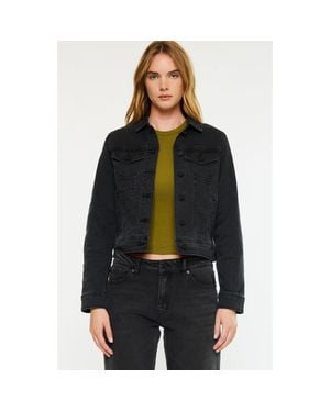 Kancan Drea Denim Jacket - Black