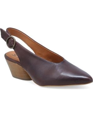 Miz Mooz Haven Slingback Pointed Toe Pump - Blue