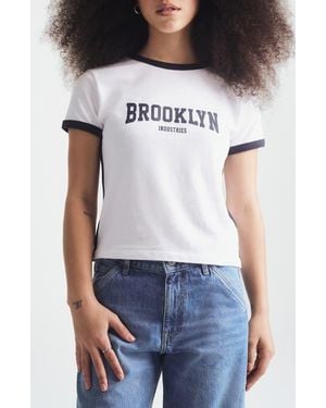 Brooklyn Industries Brooklyn Cotton T-Shirt - Brown