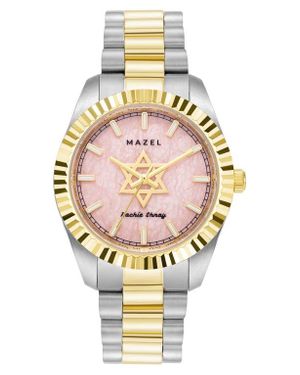 Rachie Shnay The Mazel Two-Tone Bracelet Watch, 36Mm - Metallic