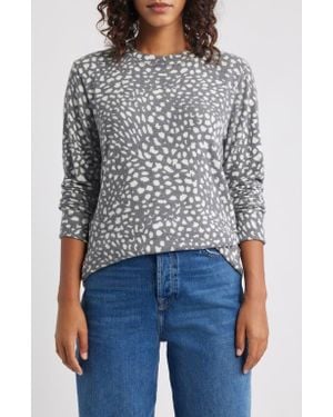 Loveappella Crewneck Pullover - Gray