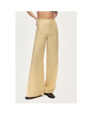 Nocturne Straight-Leg Relaxed Pants - Natural