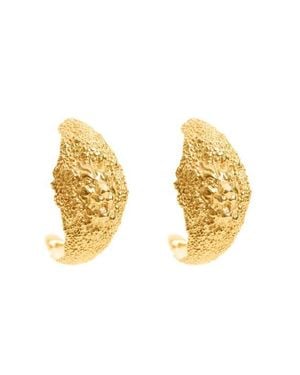 freya rose Lion Hoops - Metallic