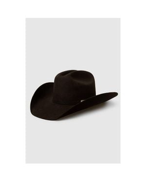 Manuela Range Wool Western Cowboy Hat - Black