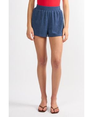 Viens Avec Moi The Terry Shorts - Blue