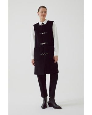 Exquise Amado Vest - Blue