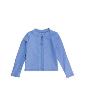 RuggedButts Long Sleeve Full Zip Rash Guard - Blue
