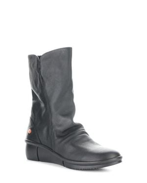 Softinos Rott Wedge Boot - Black