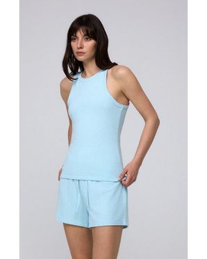 JUANA Selene Lounge Shorts - Blue