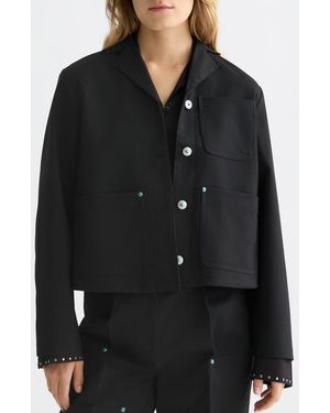 Scotch & Soda Western Trucker Jacket - Black