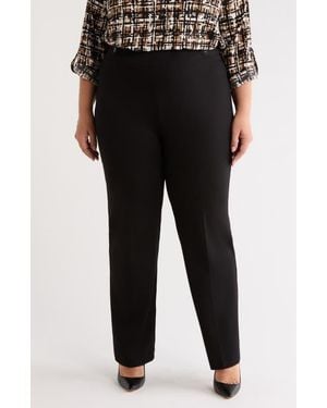 Anne Klein Side Tab Pants - Black