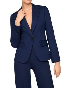 Spanx Stretch Ponte Blazer - Blue