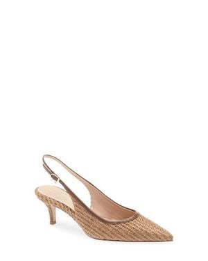 Gianvito Rossi Pointed Toe Slingback Pump - Multicolor