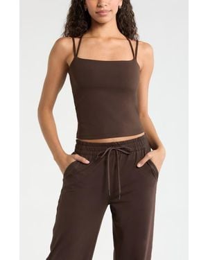 Zella Zen Strappy Camisole - Black