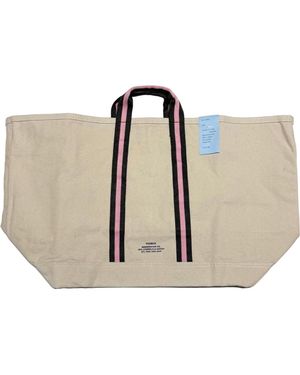 Puebco Vacation College Tote Bag - Natural