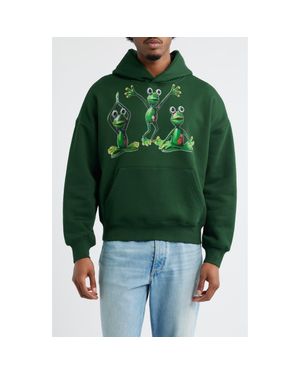 JUNGLES JUNGLES Euphoria Oversize Hoodie - Green