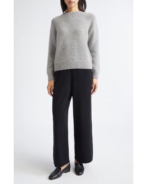 Johnstons of Elgin Coll Cashmere Blend Lounge Pants - Black