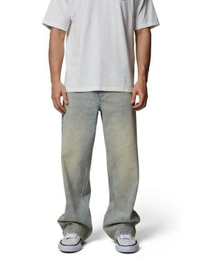 Good For Nothing Straight Leg Baggy Jeans - Gray