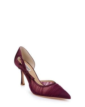 Badgley Mischka Rayna Half D'Orsay Pump - Purple