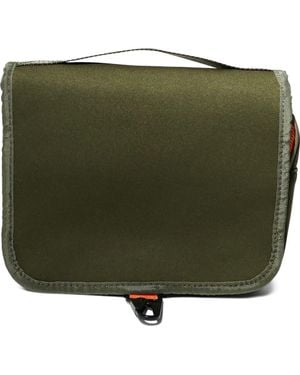 Pop Ups Brand Neoprene Water Resistant Hanging Toiletry Case - Green
