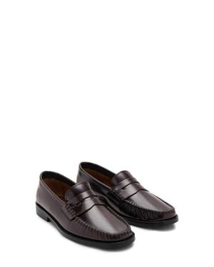 Mango Luisa Penny Loafer - Black