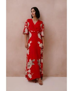 Raishma Frankie Dress - Red