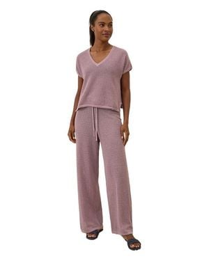 Pact Beachside Linen Pant Made With Organic Cotton - Pink