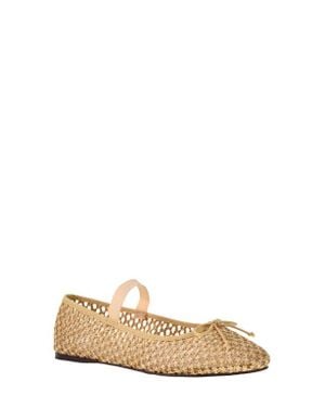 Chinese Laundry Audrey Woven Ballet Flat - Natural