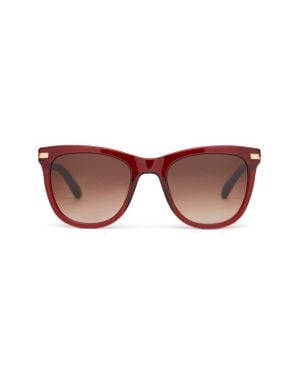 TOMS Victoria 53Mm Square Sunglasses - Brown