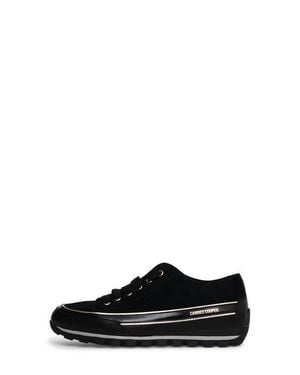 Candice Cooper Janis Strip Sneaker - Black