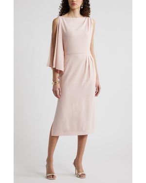 Nordstrom Single Split Sleeve Midi Dress - Pink