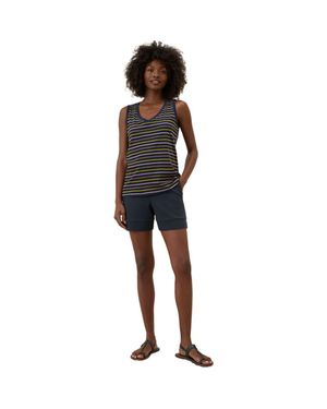 Pact Organic Cotton Softspun V-Neck Tank - Black