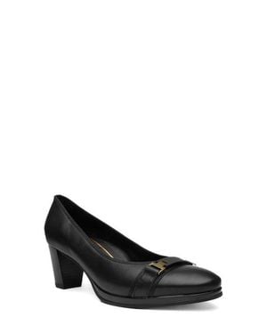 Ara Ophelia Buckle Pump - Black