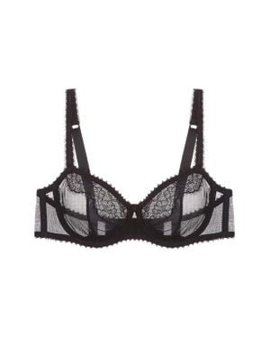 Journelle Chiara Underwire Demi Bra - Black